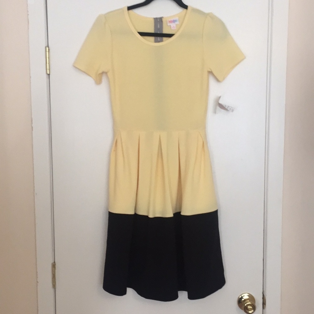 S LuLaRoe Amelia Dress C06 1943